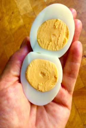 perfectly cooked egg